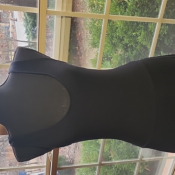 Leith Black Tank Top Style Midi Dress Size Small - Picture 2 of 9